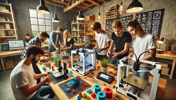 Alumnos aula maker