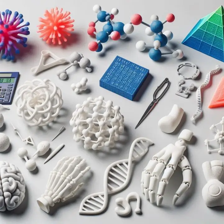 objetos educativos impresos en 3D